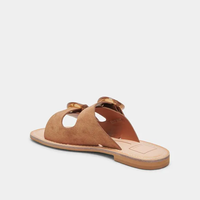 Sandals Shop Dolce Vita Secily Sandals Pecan Suede Pecan Suede
