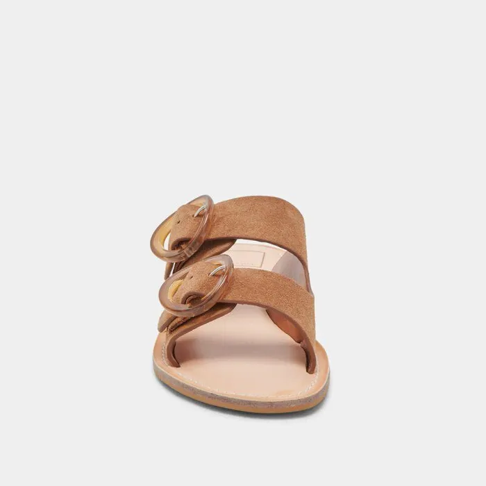 Sandals Shop Dolce Vita Secily Sandals Pecan Suede Pecan Suede