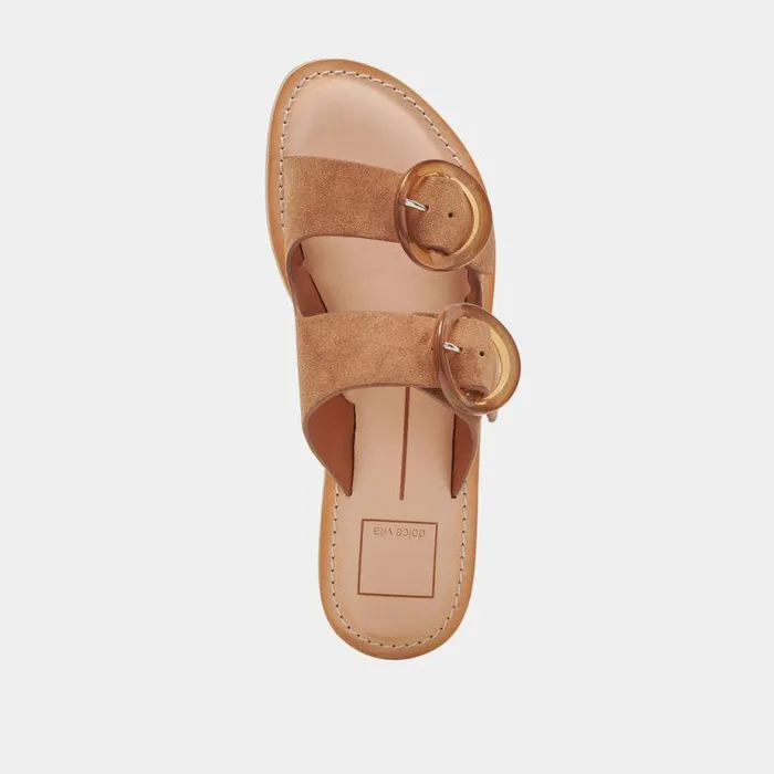 Sandals Shop Dolce Vita Secily Sandals Pecan Suede Pecan Suede