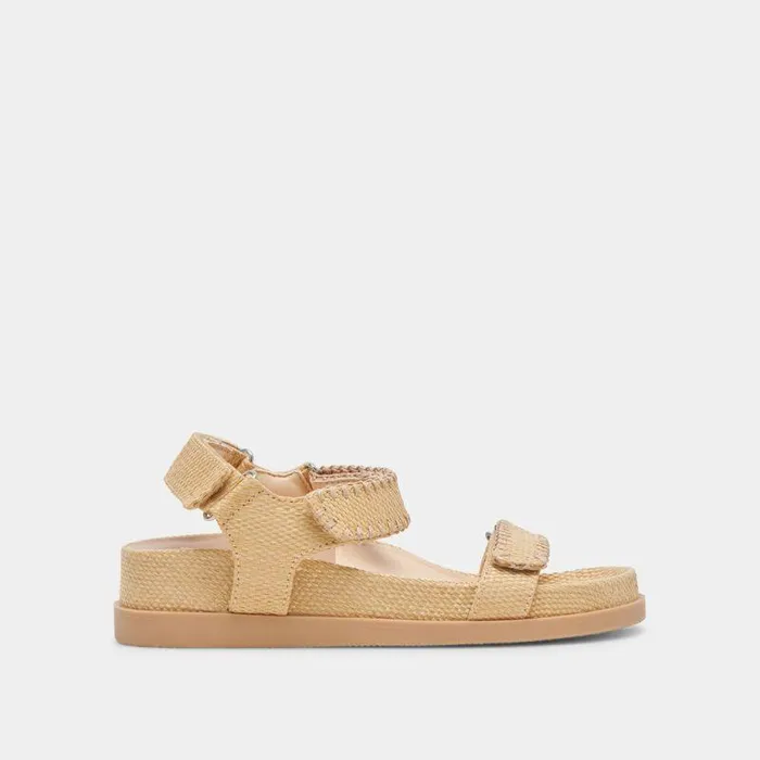 Sandals Shop Dolce Vita Senora Sandals Lt Natural Raffia Lt Natural Raffia