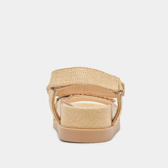 Sandals Shop Dolce Vita Senora Sandals Lt Natural Raffia Lt Natural Raffia