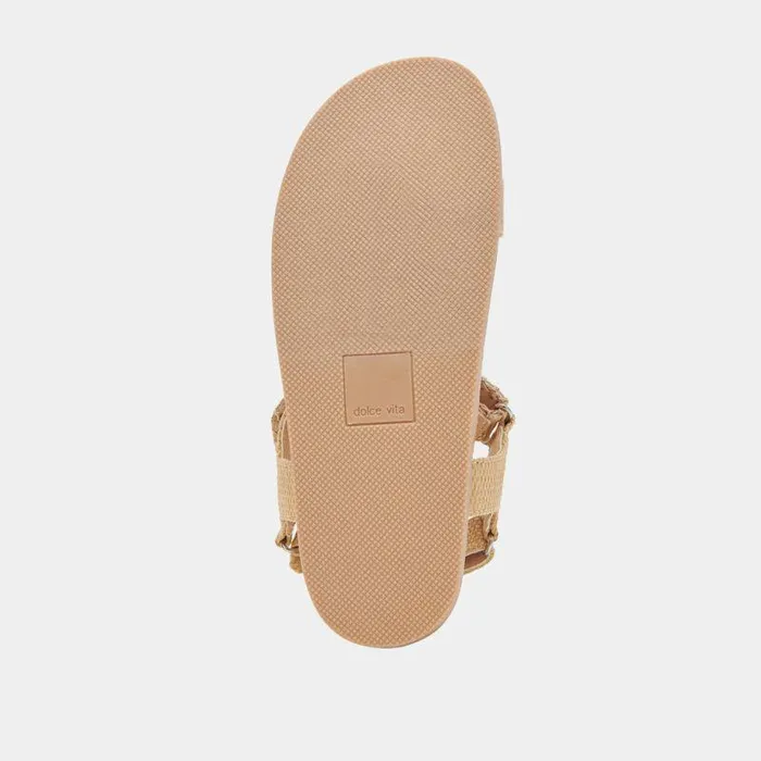 Sandals Shop Dolce Vita Senora Sandals Lt Natural Raffia Lt Natural Raffia