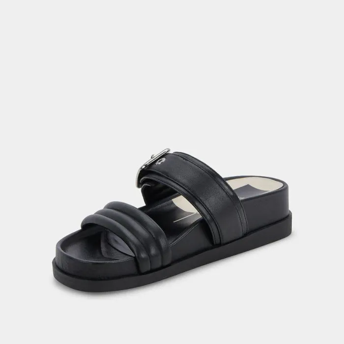 Sandals Shop Dolce Vita Shaila Sandals Black Leather Black Leather
