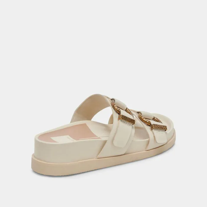 Sandals Shop Dolce Vita Soya Sandals White Leather White Leather