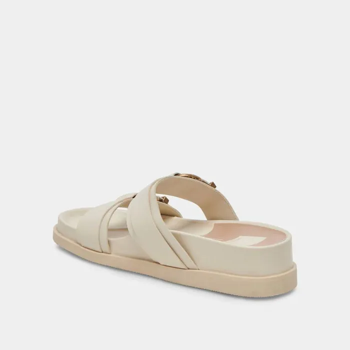 Sandals Shop Dolce Vita Soya Sandals White Leather White Leather