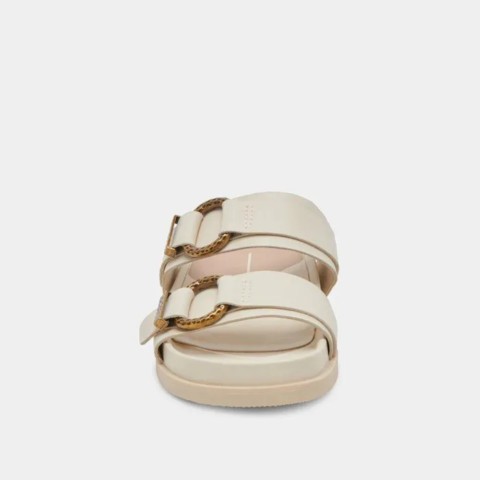Sandals Shop Dolce Vita Soya Sandals White Leather White Leather