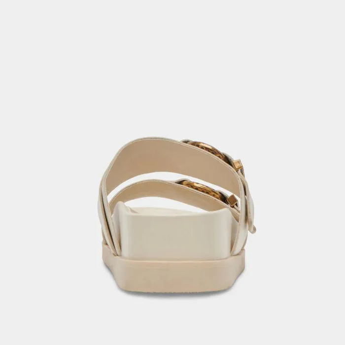 Sandals Shop Dolce Vita Soya Sandals White Leather White Leather
