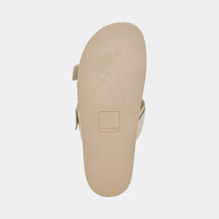Sandals Shop Dolce Vita Soya Sandals White Leather White Leather