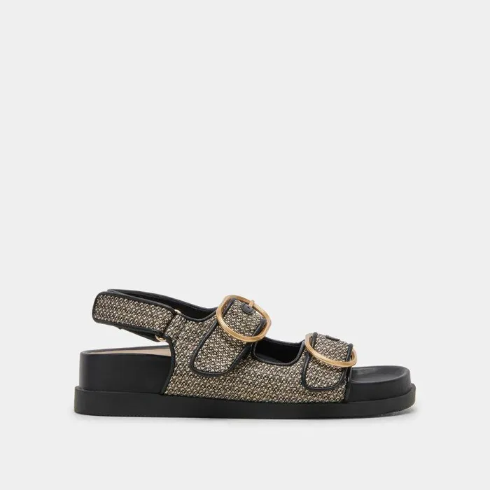 Sandals Shop Dolce Vita Starla Sandals Black Multi Woven Black Multi Woven