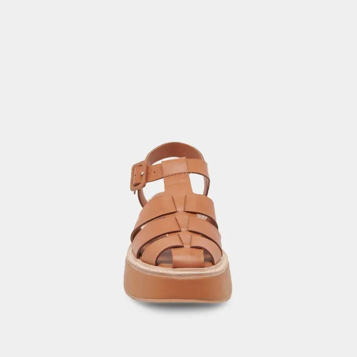 Sandals Shop Dolce Vita Tristy Sandals Cognac Leather Designer Cognac Leather Sandals Cognac Leather