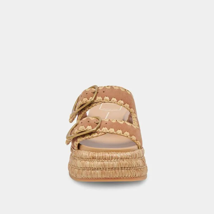 Sandals Shop Dolce Vita Wanika Sandals Brown Nubuck Brown Nubuck