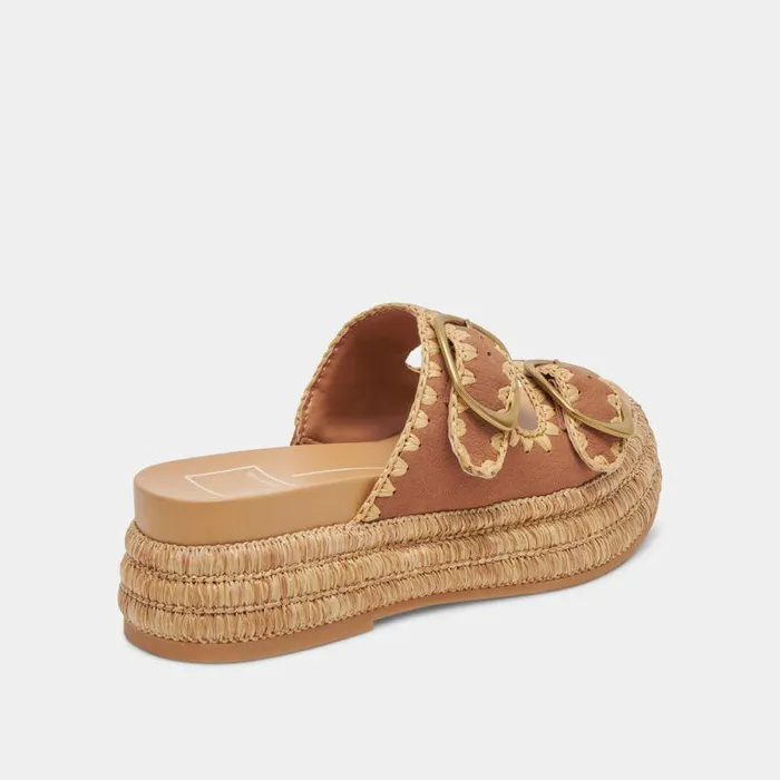 Sandals Shop Dolce Vita Wanika Sandals Brown Nubuck Brown Nubuck