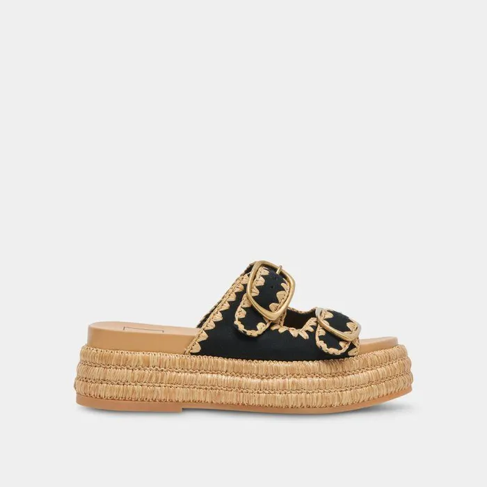 Sandals Shop Dolce Vita Wanika Sandals Onyx Nubuck Onyx Nubuck