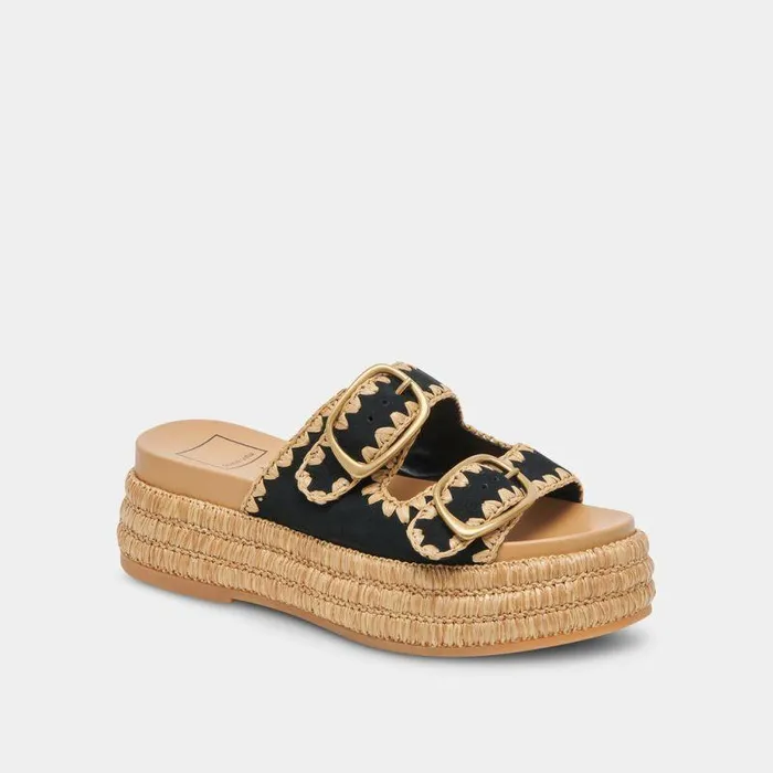 Sandals Shop Dolce Vita Wanika Sandals Onyx Nubuck Onyx Nubuck