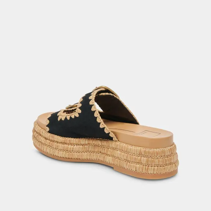 Sandals Shop Dolce Vita Wanika Sandals Onyx Nubuck Onyx Nubuck