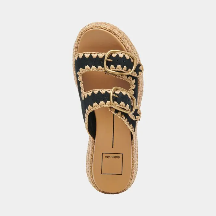 Sandals Shop Dolce Vita Wanika Sandals Onyx Nubuck Onyx Nubuck