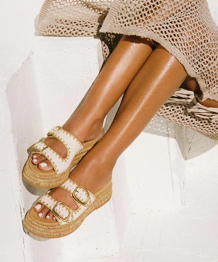 Sandals Shop Dolce Vita Wanika Sandals Sand Nubuck Sand Nubuck