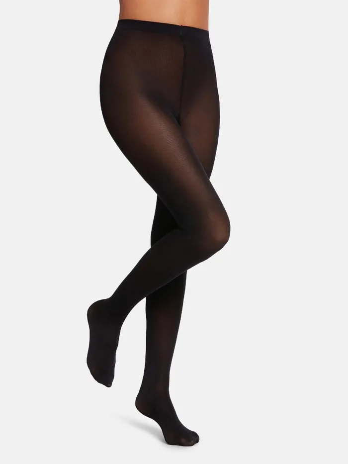 Satin Opaque 50 Tights Black Women Wolford Tights