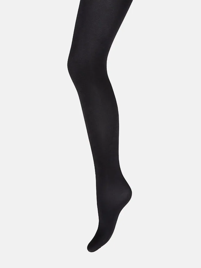 Satin Opaque 50 Tights Black Women Wolford Tights