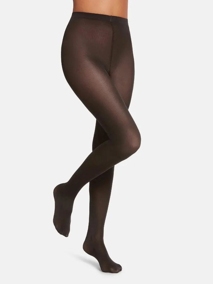 Satin Opaque 50 Tights Nearly Black Women Wolford Tights