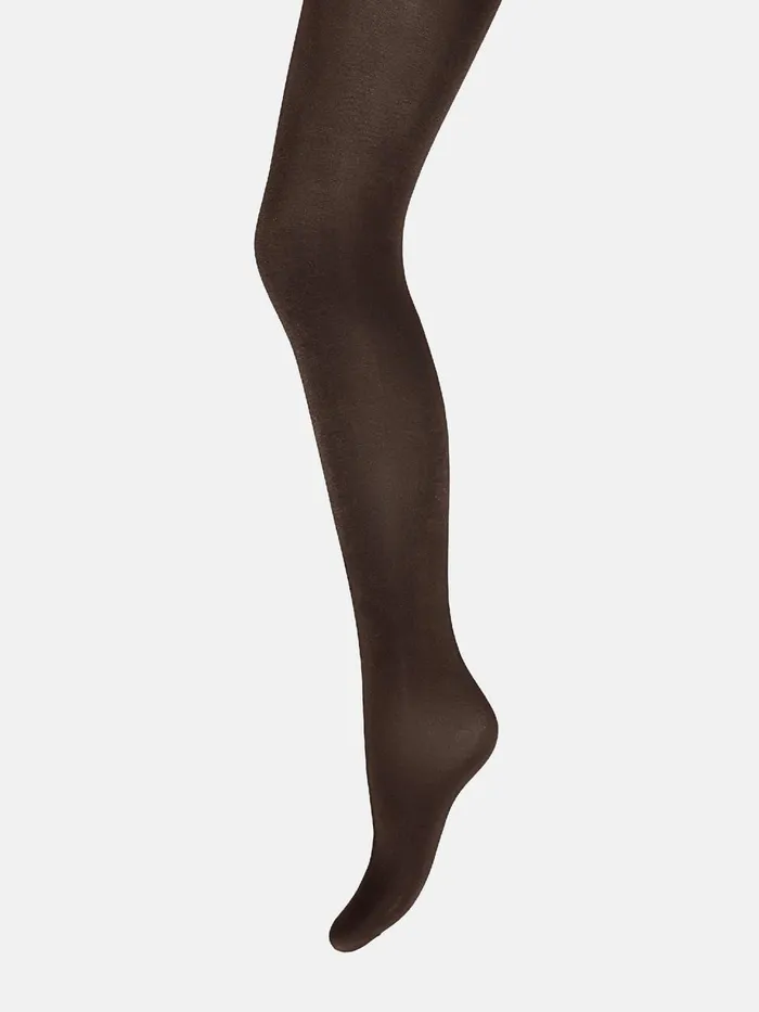 Satin Opaque 50 Tights Nearly Black Women Wolford Tights