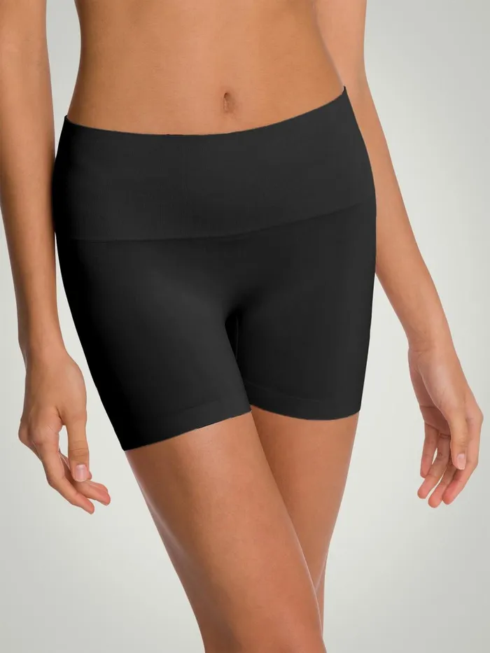 Seamless Biker Shorts Black Women Wolford Panties