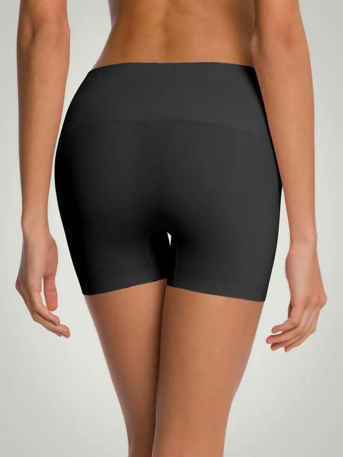 Seamless Biker Shorts Black Women Wolford Panties