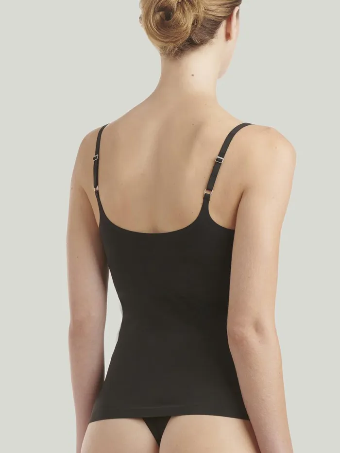 Seamless Crop Top Black Women Wolford Tops