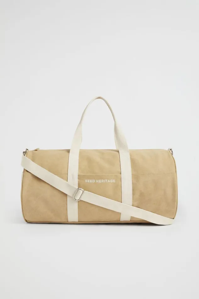 Seed Heritage Accessories Duffle Bag Sand Multi 8211 Man