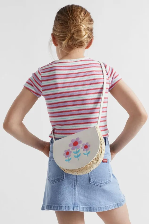 Seed Heritage Bags Flower Saddle Bag Multi 8211 Girl