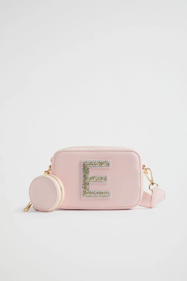 Seed Heritage Bags Glitter Initial Bag E 8211 Girl