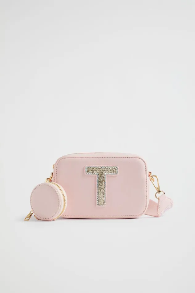 Seed Heritage Bags Glitter Initial Bag T 8211 Girl