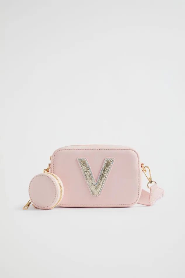 Seed Heritage Bags Glitter Initial Bag V 8211 Girl