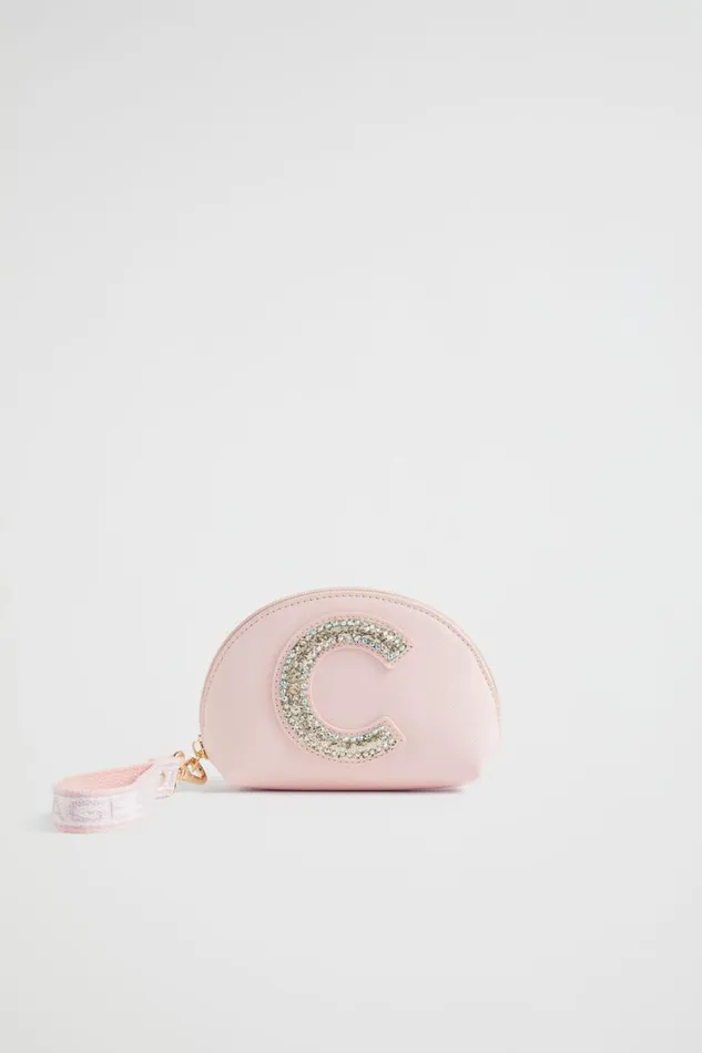 Seed Heritage Bags Glitter Initial Purse C 8211 Girl