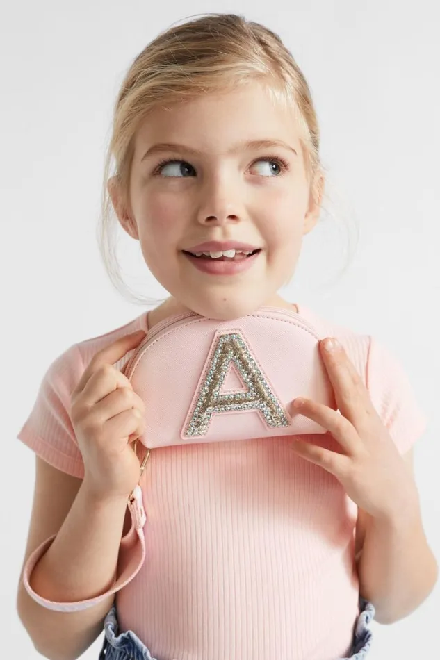 Seed Heritage Bags Glitter Initial Purse C 8211 Girl