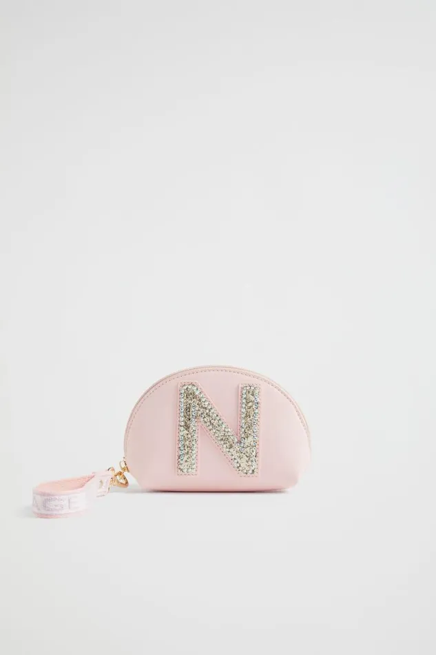 Seed Heritage Bags Glitter Initial Purse N 8211 Girl