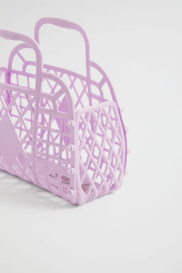 Seed Heritage Bags Retro Mini Basket Lilac 8211 Girl