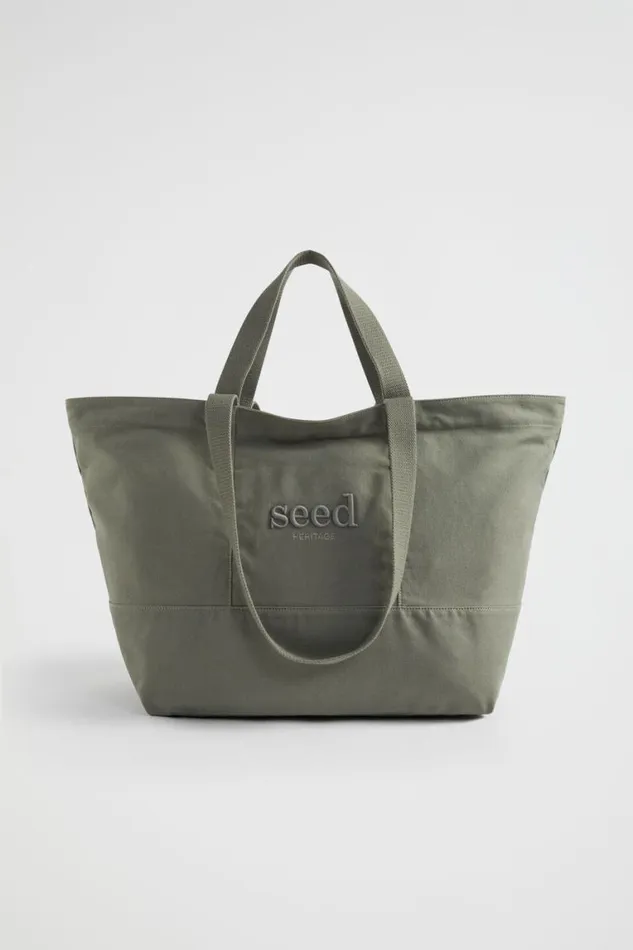 Seed Heritage Beach Bags Seed Overnight Bag Smokey Olive 8211 Woman