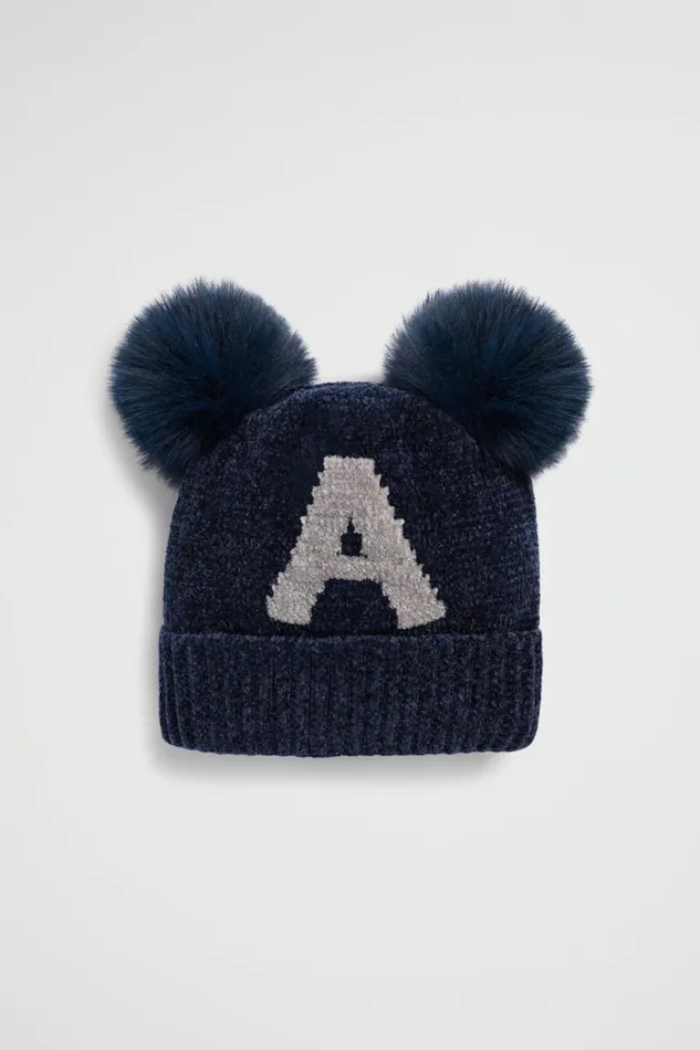 Seed Heritage Beanies Chenille Initial Beanie A 8211 Baby