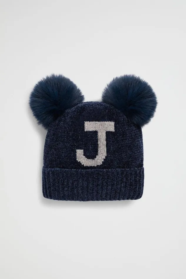 Seed Heritage Beanies Chenille Initial Beanie J 8211 Baby