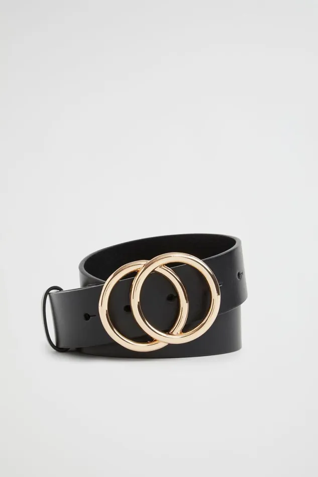 Seed Heritage Belts Double Ring Belt Black 8211 Woman