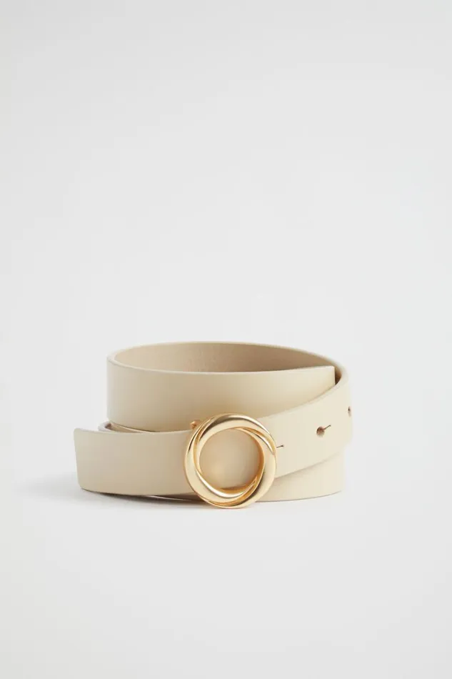 Seed Heritage Belts Spencer Leather Hip Belt Stone 8211 Woman