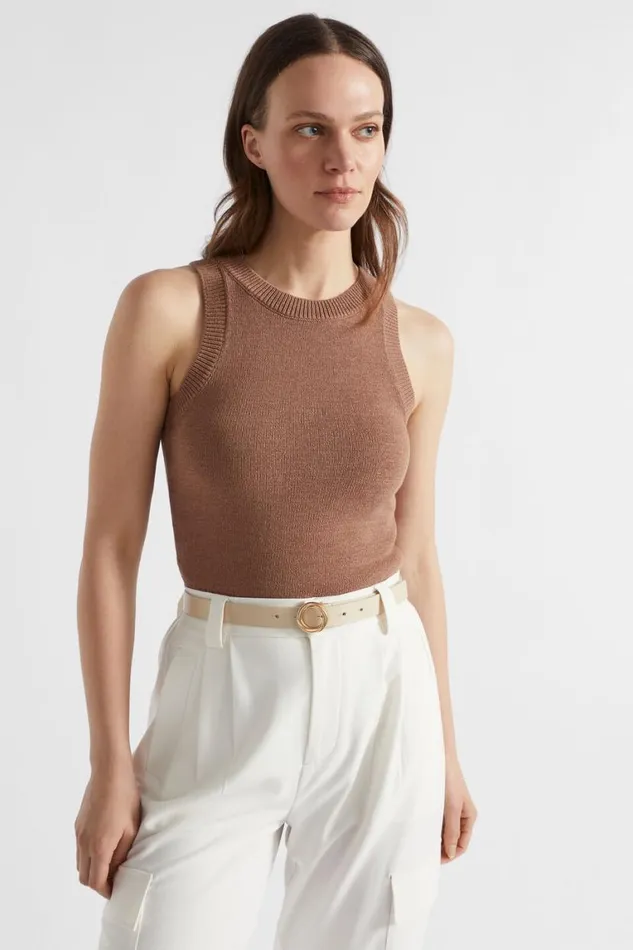 Seed Heritage Belts Spencer Leather Hip Belt Stone 8211 Woman