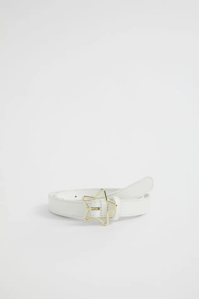 Seed Heritage Belts Star Belt White 8211 Girl
