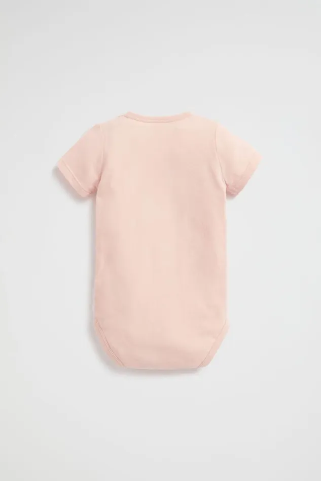 Seed Heritage Bodysuits and Onesies Strawberry Bodysuit Rosewater 8211 Newborn