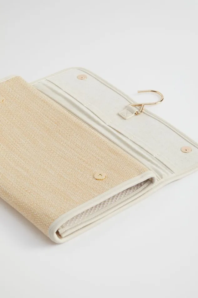 Seed Heritage Cosmetic Bags Folding Travel Case Natural 8211 Woman