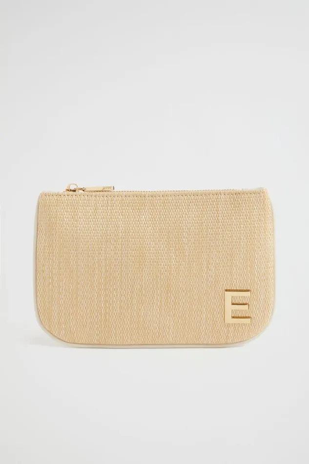 Seed Heritage Cosmetic Bags Initial Pouch E 8211 Woman