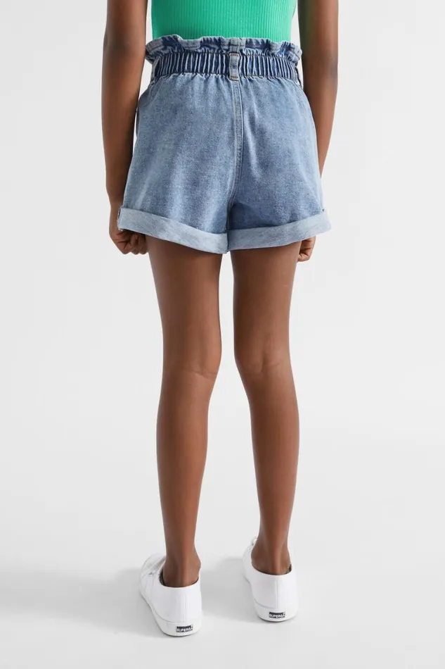 Seed Heritage Denim and Jeans Core Denim Short Clean Blue Wash 8211 Girl