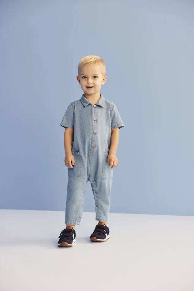 Seed Heritage Denim and Jeans Denim Romper Mid Classic 8211 Baby
