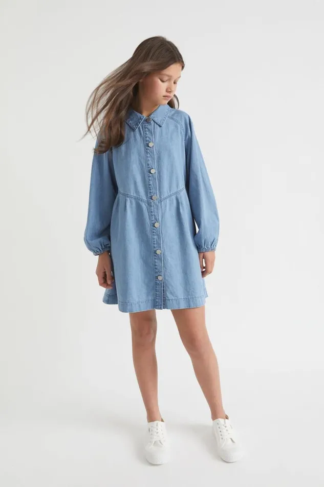 Seed Heritage Denim and Jeans Denim Shirt Dress 8211 Teen Girl